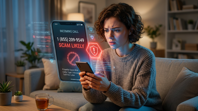 18552099549: Caller Details, Spam Check & Safety Info