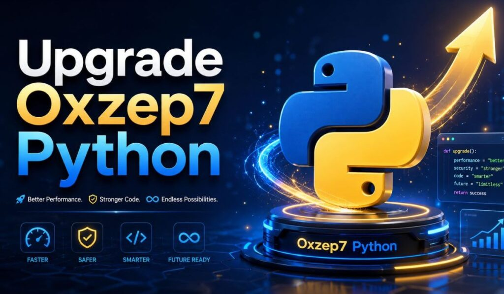 upgrade oxzep7 python